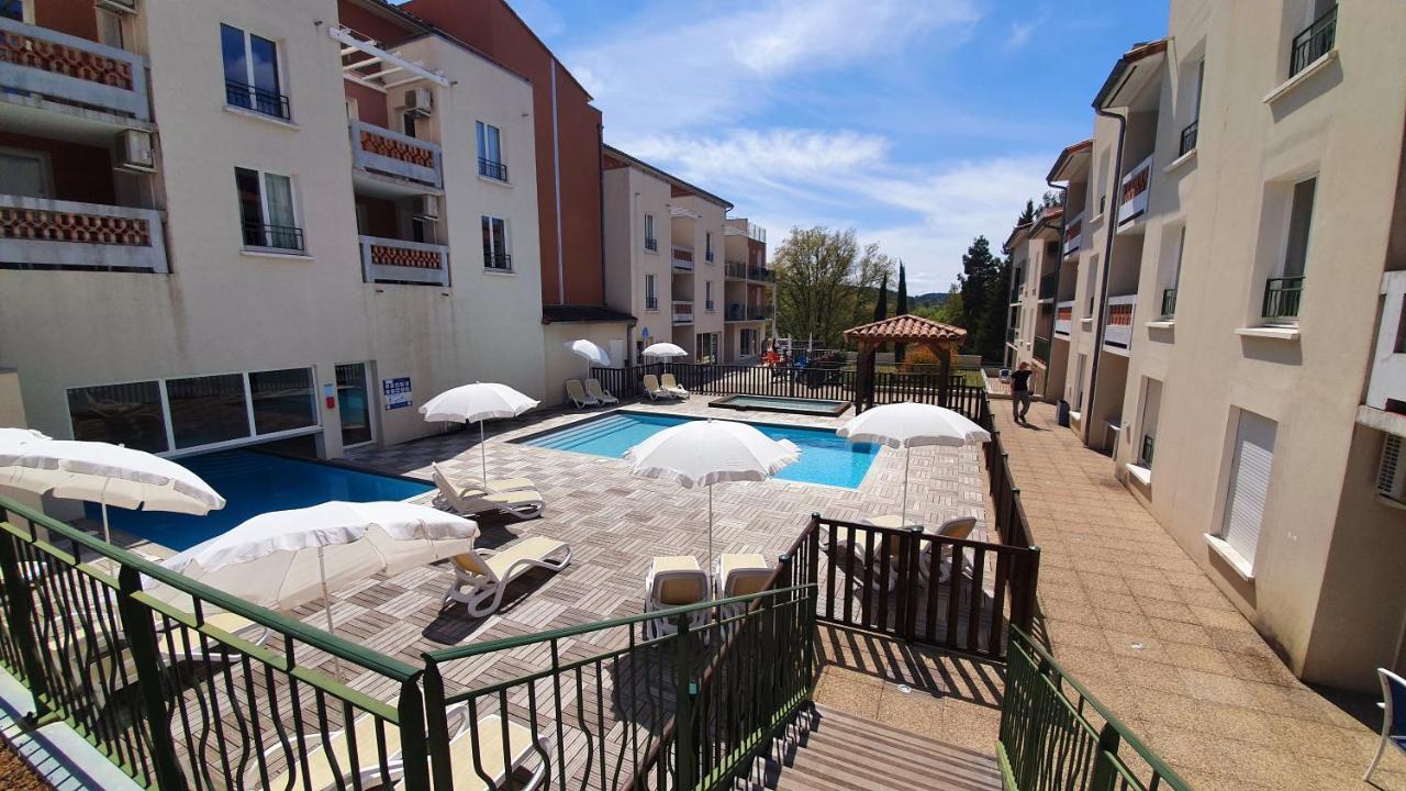 Ferienwohnung Le Romarin - Climatisation Piscine & Parking Prive Gréoux-les-Bains Exterior foto